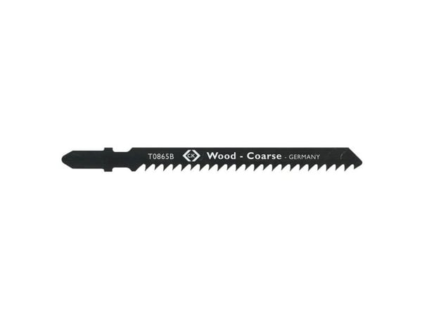 C.K. T0865B sticksågblad för trä, kort förpackning, 5 st