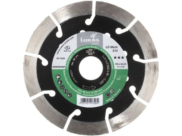 LUKAS-ERZETT A344032301213153 DiamondLD Multi S13 230 Timanttileikkuri 1 kpl