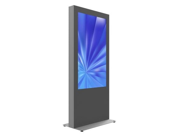 EDBAK golvstativ | IDS09.55 indoor public display-totem | 55" | svart