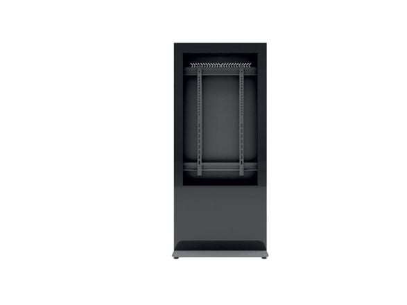 EDBAK IDS10.55 UNIVERSAL INDOOR FLOORSTANDING KIOSK 55", BLACK | EDBAK