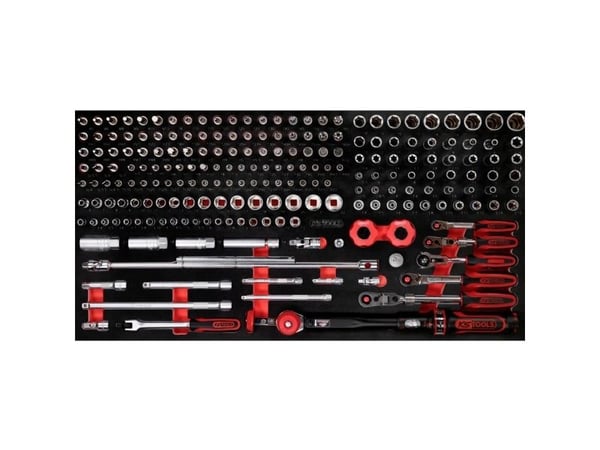 KS Tools 813.0213, Støpselsett, 213 hoder, 11 kg