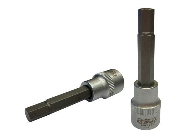 KS Tools 150.2293, Uttag, 3/8", Metrisk, 1 huvuden, 7 mm, Kromvanadinstål