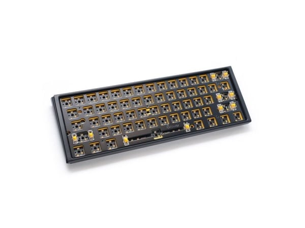 Ducky One 3 Hot-Swap Barebone Mini, 60%, Kabel, USB, Mekaniska tangentbrytare, RGB LED, Svart