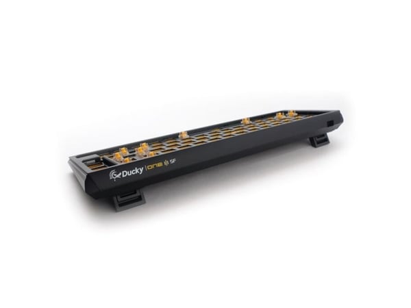 Ducky One 3 Hot-Swap Barebone SF, 65%, Koblet med ledninger (ikke trådløs), USB, Mekanisk nøkkelbryter, RGB LED, Sort
