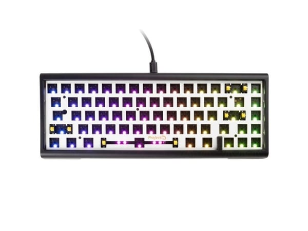 Ducky Tinker 65 Barebone Gaming Keyboard, RGB - svart (ANSI)