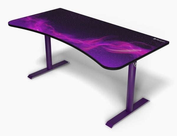 Arozzi Arena Gaming Desk - Large - Purple Galaxy