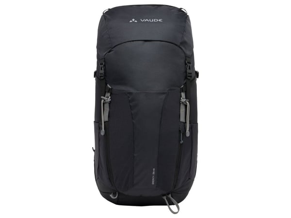 VAUDE Brenta 36+6, Innvendig ramme, Topp, Bakre polstring, Turgåing, Sort, Voksen
