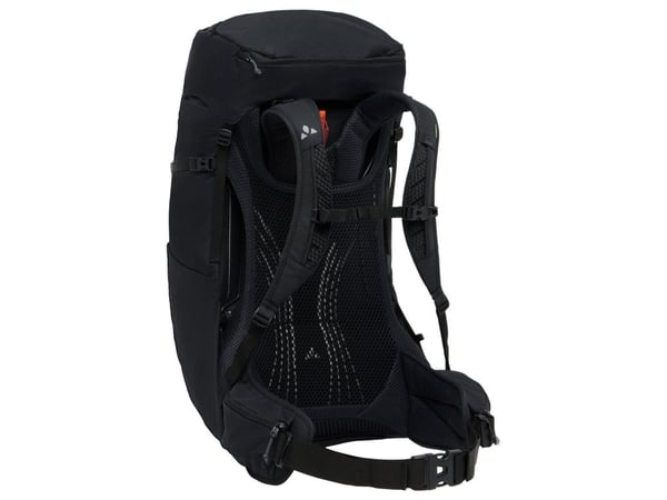 VAUDE Brenta 44+6, Innvendig ramme, Topp, Bakre polstring, Turgåing, Sort, Voksen
