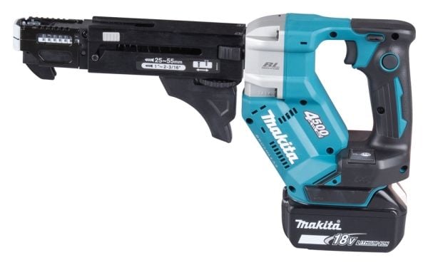 Makita DFR552Z Batteridrevet skrutrekker, 18 V, BL-motor, 4500 min-1, 25-55mm, Uten batterier og lader!