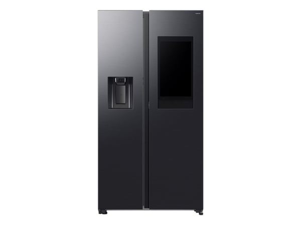 Samsung Series 9 RS90F67BEF, Frittstående, Amerikansk dør, Svart, 2 dører, Premium Black Steel, 36/64