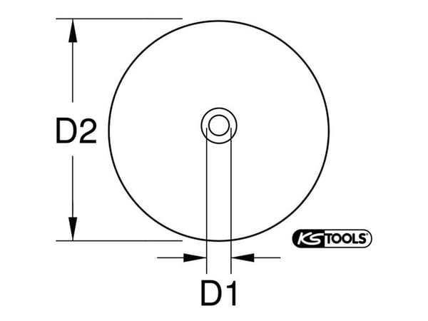KS Tools 515.1912 Ilmapuhalluspistooli