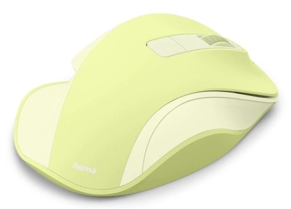 Hama WM-500, Oikeakätinen, Optinen, Langaton RF, 1600 DPI, Vihreä