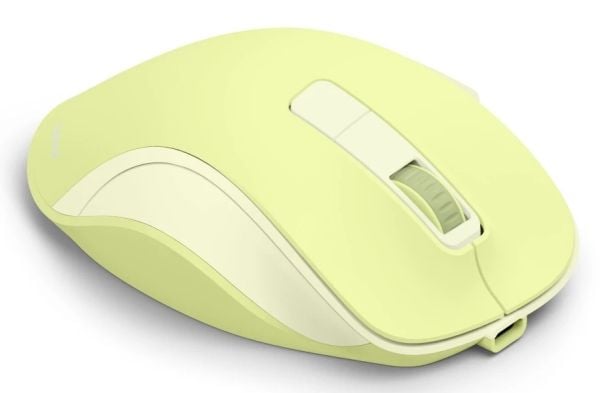 Hama WM-500, Oikeakätinen, Optinen, Langaton RF, 1600 DPI, Vihreä