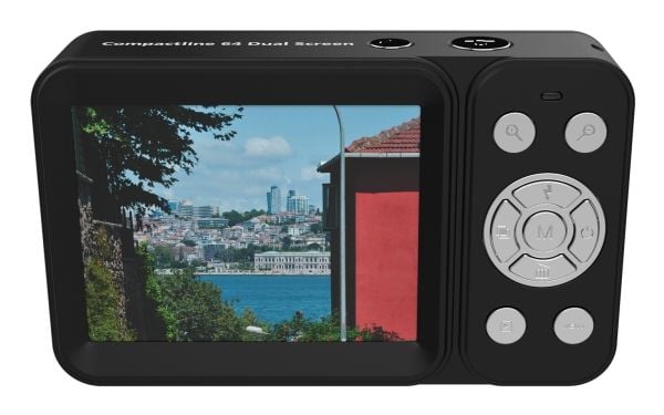 Rollei Compactline 12030, 64 MP, 9248 x 6936 pikseliä, 1/3.2", 4K Ultra HD, 115 g, musta
