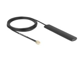 Delock - Antenne - Wi-Fi - 3 dBi - rundtstrålende - innendørs, klebemontering