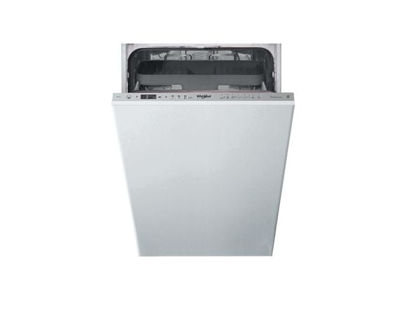 Whirlpool WSIO 3T223 PCE X, Fullstendig innebygget, Slimline (45 cm), Rustfritt stål, Knapper, 1,3 m, 1,55 m