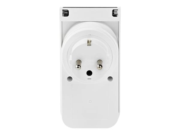 Nedis Wi-Fi Smart Outdoor Plug - Smartplugg - trådløs - Wi-Fi - 2400 - 2483.5 Mhz - hvit