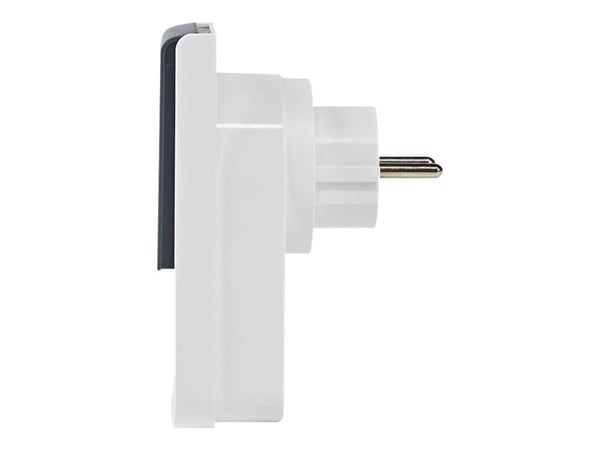 Nedis Wi-Fi Smart Outdoor Plug - Smartplugg - trådløs - Wi-Fi - 2400 - 2483.5 Mhz - hvit