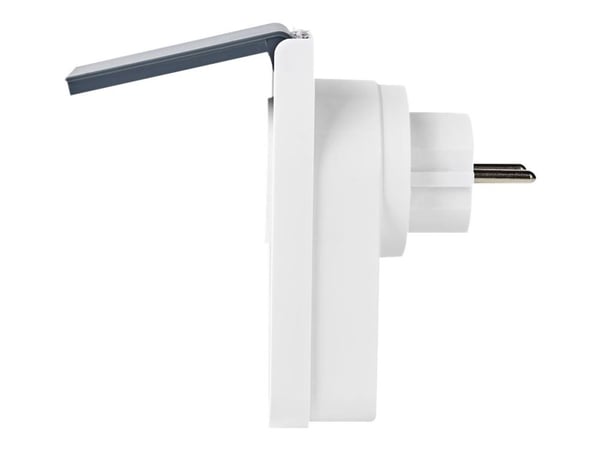 Nedis WIFIPO120EWT, Sisätila, Harmaa, Valkoinen, Muovi, IP44, Langaton, Wi-Fi