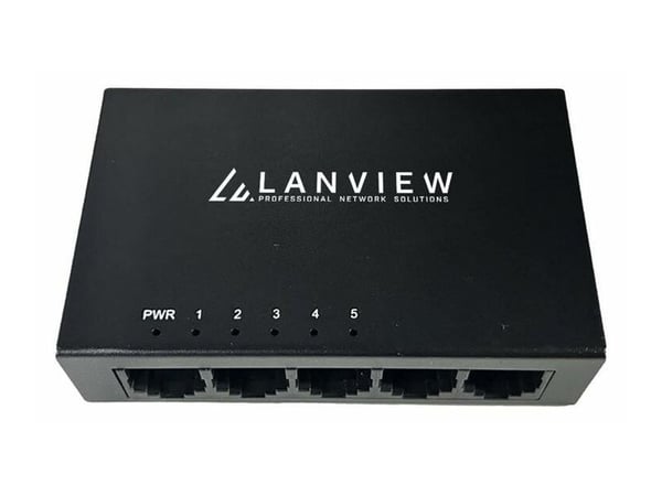Lanview - Switch - smart - 5 x 10/100/1000 - stasjonær