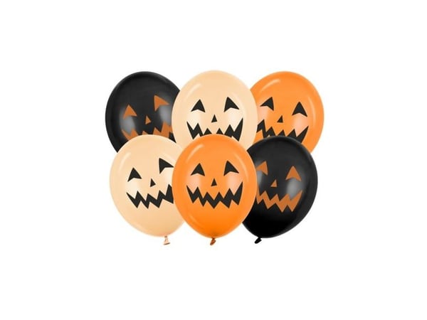 Pumpa ballongbukett, 6 st