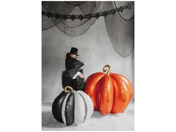 PartyDeco 3D Pumpkin, Koristelu, Kalvo, Oranssi, Yksivärinen, Halloween, 90 cm
