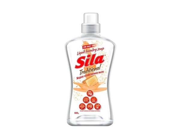 Sila flytende husholdningssåpe 600 ml