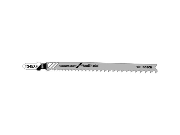 Bosch 2 609 256 737, Aluminium, Konstruksjons Tre med spiker, Rør, Plast, Profil, Blad metall, Tre, 2,4 mm, 5 mm