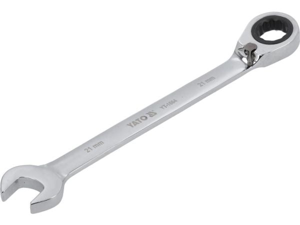 Yato YT-1664, Krom, 21 mm, 2 styck, Silver, Rostfritt stål