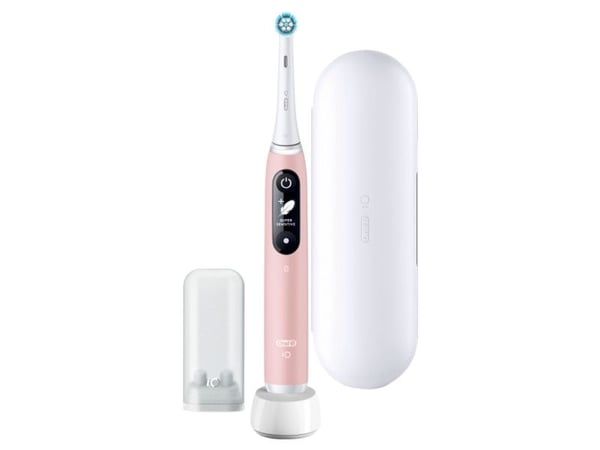 Oral-B 445197, Vuxen, Vibrerande tandborste, Daglig vård, Gum omsorg, Känslig, Super sensitive, Tongue care, Rosa, Vit, Rund, Batteri