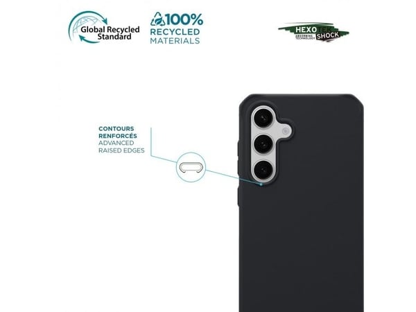 SPECTRUM R CASE FOR GALAXY S24 FE - SOLID BLACK MAT - SOFT BAG