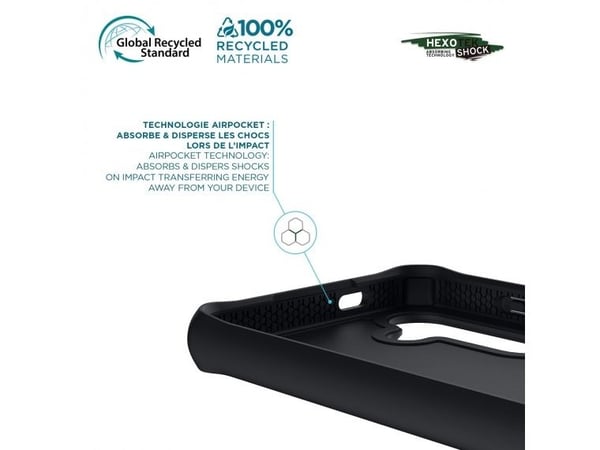 SPECTRUM R CASE FOR GALAXY S24 FE - SOLID BLACK MAT - SOFT BAG