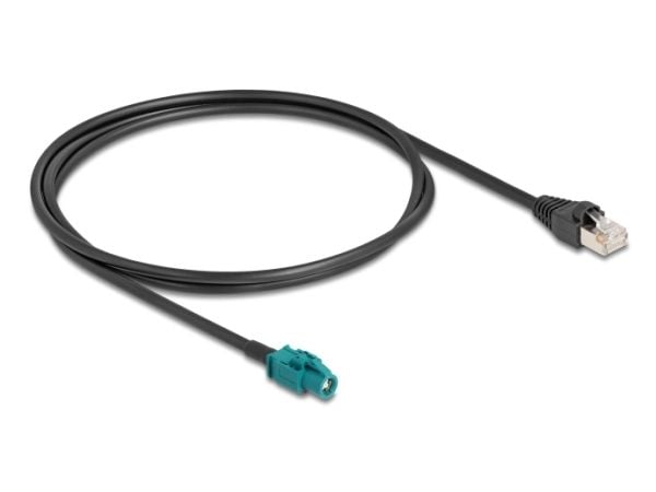 Delock-kaapeli HSD Z naaras RJ45 uros 1 m
