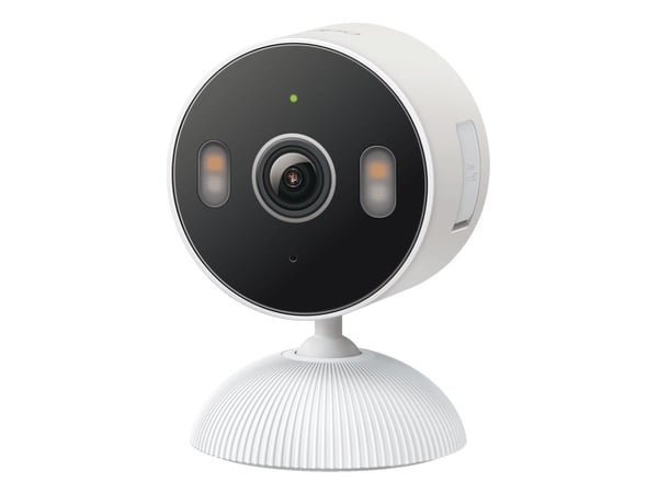 TP-Link Tapo C113, IP-sikkerhetskamera, Inne & Ute, Trådløs, Tak/vegg/skrivebord, Hvit, Værbestandig