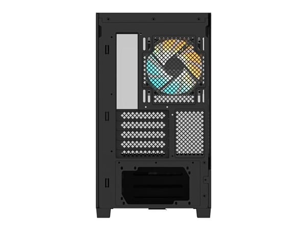 GIGABYTE C201 PANORAMIC, Midi Tower, PC, musta, mikro ATX, Mini-ITX, Lasi, Muovi, Terästä, Pelaaminen