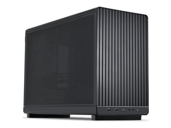 Lian Li A3-MATX - Mikro - micro ATX - ingen strømforsyning - svart - USB/Audio/Mic