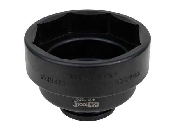 KS Tools 460.1370, Stikkontakt, 3/4", 1 hoder, Stål, ISO 1174, DIN 3121, 2,7 kg