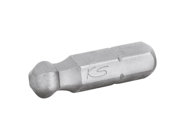 KS Tools 911.4652, Insex (metriska enheter), Nickel, DIN 3126, ISO 1173 - C 6,3, 25 mm, 6 g, 25,4 / 4 mm (1 / 4")