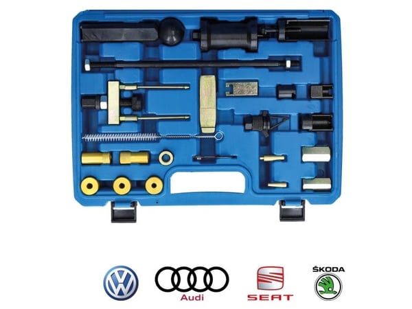 Brilliant Tools BT551360, Audi, Seat, Škoda, Volkswagen T10133, T10133/1, T10133/2, T10133/3, T10133/5, T10133/6, T10133/7,..., 2,97 kg, 15 styck, ...