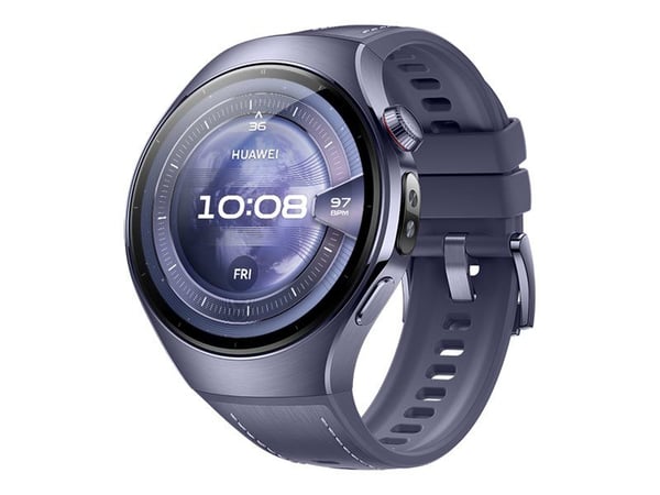 Huawei Watch 5 - 46 mm - flygplansklassad titan - smart klocka med rem - komposit - handledsstorlek: 140-210 mm - display 1.5" - Bluetooth, Wi-Fi 6...