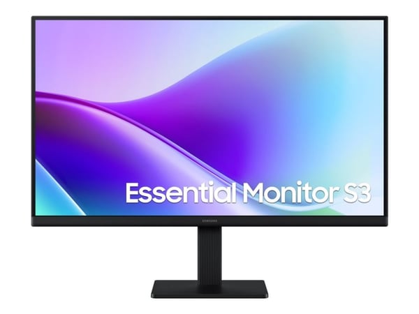 Samsung Essential S3 S24F320GAU - S32GF Series - LED-skjerm - 24" - 1920 x 1080 Full HD (1080p) @ 120 Hz - IPS - 250 cd/m² - 1000:1 - 5 ms - 2xHDMI...