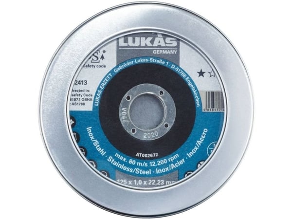 LUKAS-ERZETT T41 115 AT004643V9807010 skjæreskivesett 115 mm 22,23 mm 10 stk.