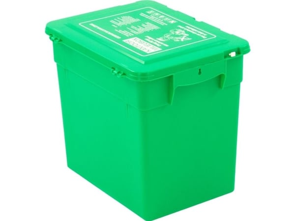 Sopkärl V-Part grön plast 30 l