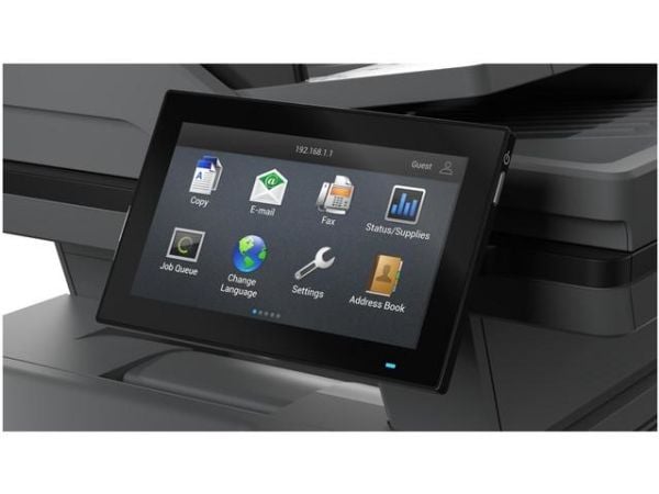 Lexmark MX632adwe, laser, Svartvit utskrift, 1200 x 1200 DPI, Svartvit kopiering, A4, Svart, Grå