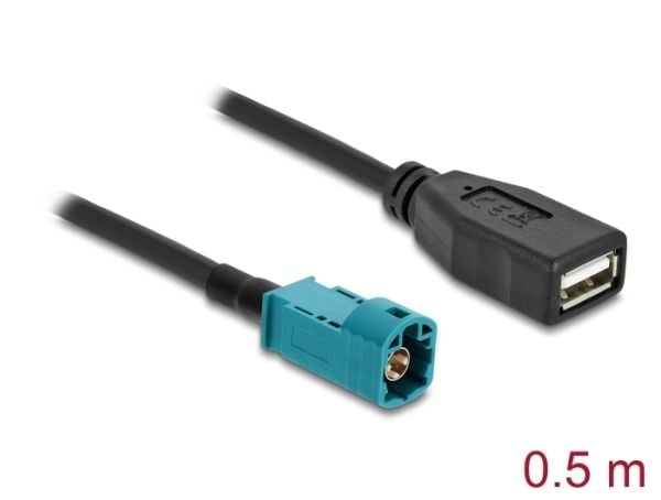 Delock - Datakabel - HSD Z hunn til USB hunn - 50 cm