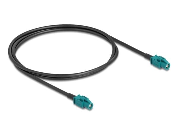 Delock - Datakabel - HSD Z hunn til HSD Z hunn - 1 m