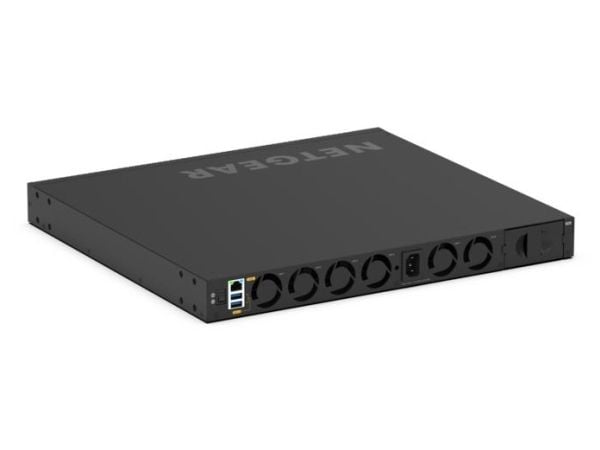 NETGEAR M4350 Series M4350-24F4X - Switch - L3 - Styrt - 24 x 1/2.5 Gigabit SFP + 4 x kombo 10 Gigabit SFP+ - front til bakside-luftflyt - rackmont...