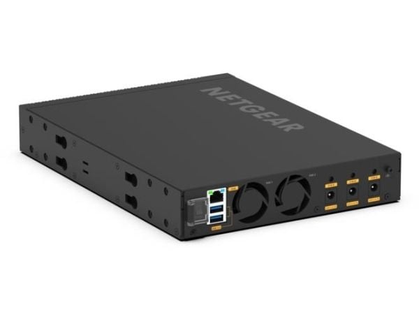 NETGEAR M4350-8M2V - Switch - L3 - Styrt - 8 x 2.5GBase-T (PoE ++) + 2 x 25 Gigabit SFP28 (opplink) - front til bakside-luftflyt - stasjonær, rackm...
