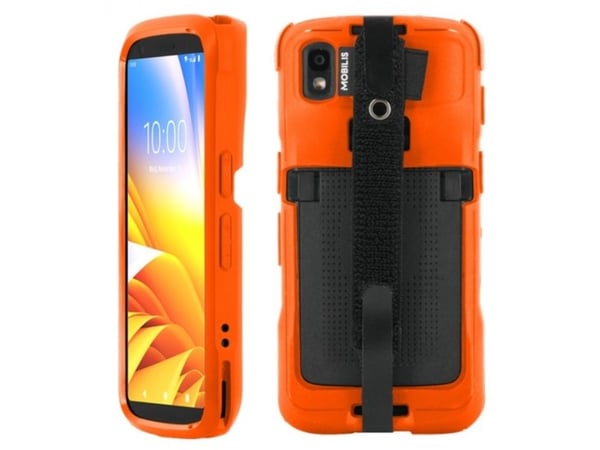 Mobilis 052064, Omslag, Orange, Zebra, TC22 - TC27, Antibakteriell, Fallsäker, Dammresistent, Slagtålig, Reptålig, Stöttålig, Frankrike