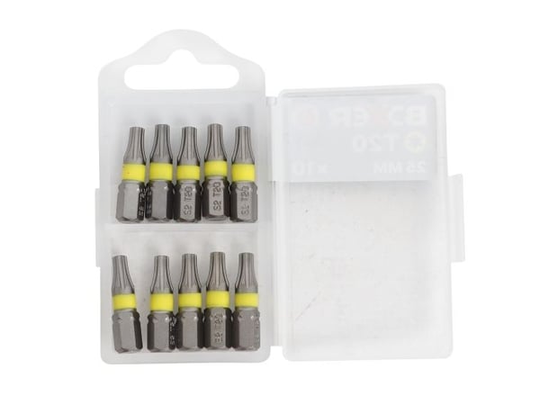 Boxer® bits 10 förpackningar i box. TORX 20